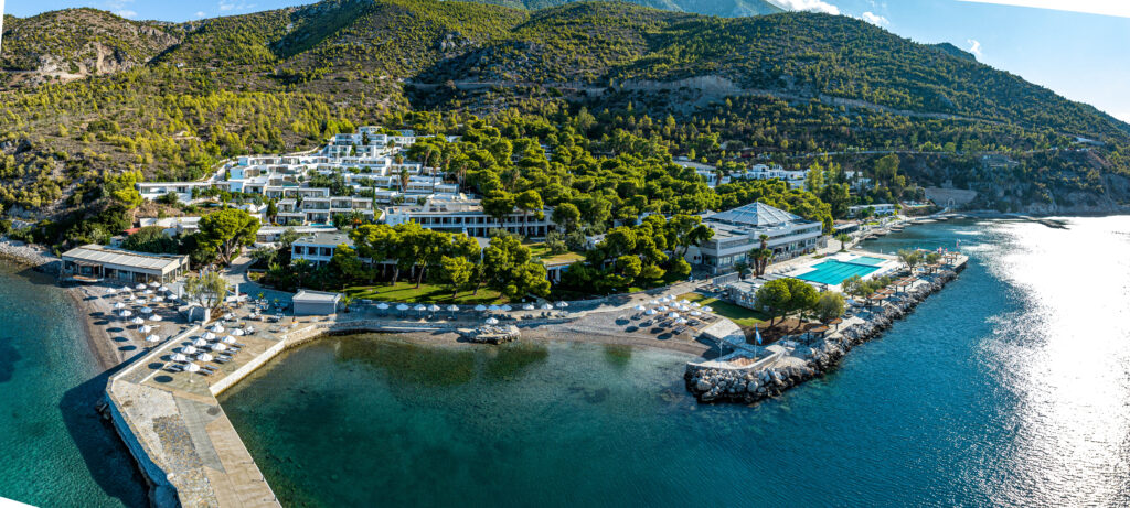 Θέα από το Ramada by Wyndham Loutraki Poseidon Resort