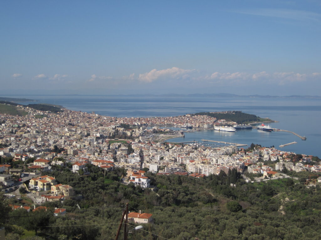Ταξίδι στη Λέσβο – Πανοραμική άποψη της Μυτιλήνης από ψηλά
