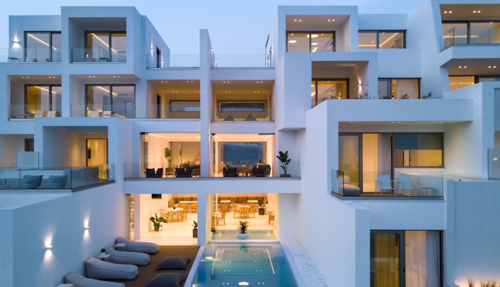 Infinity View Hotel στη Χώρα – πολυτέλεια με θέα στα καλύτερα ξενοδοχεία στην Τήνο