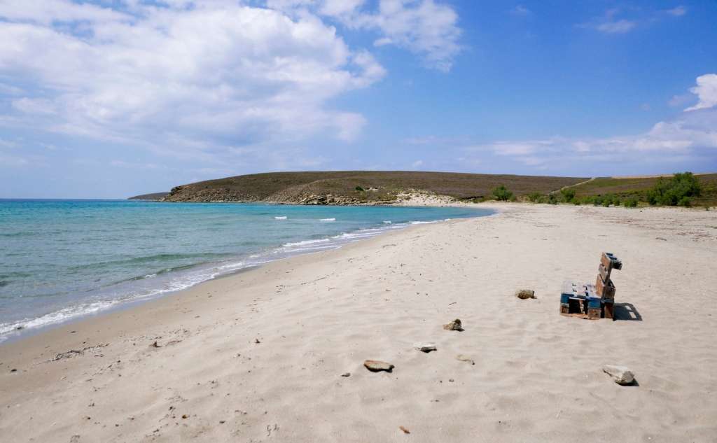Παραλία Ζεματάς στη Λήμνο