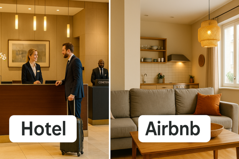 Ξενοδοχείο ή Airbnb – Οπτική σύγκριση διαμονής