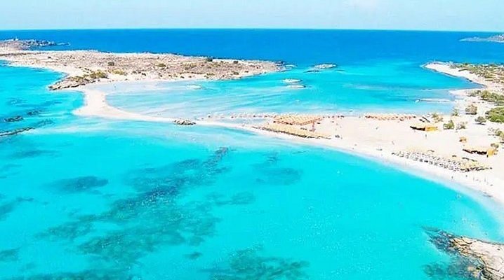 Παραλία Ελαφονήσι με ροζ άμμο και τιρκουάζ νερά – Καλύτερες παραλίες στα Χανιά