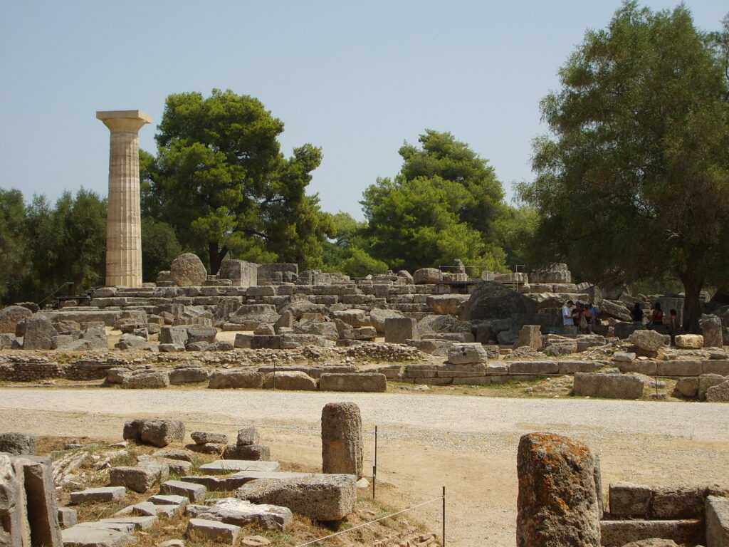 Ναός του Δία στην Αρχαία Ολυμπία