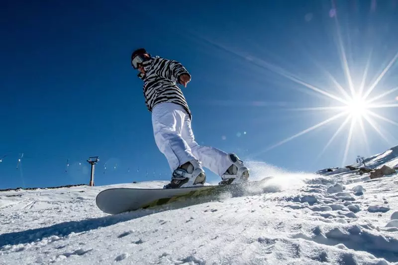 Snowboard στο Χιονοδρομικό Κέντρο Ανηλίου