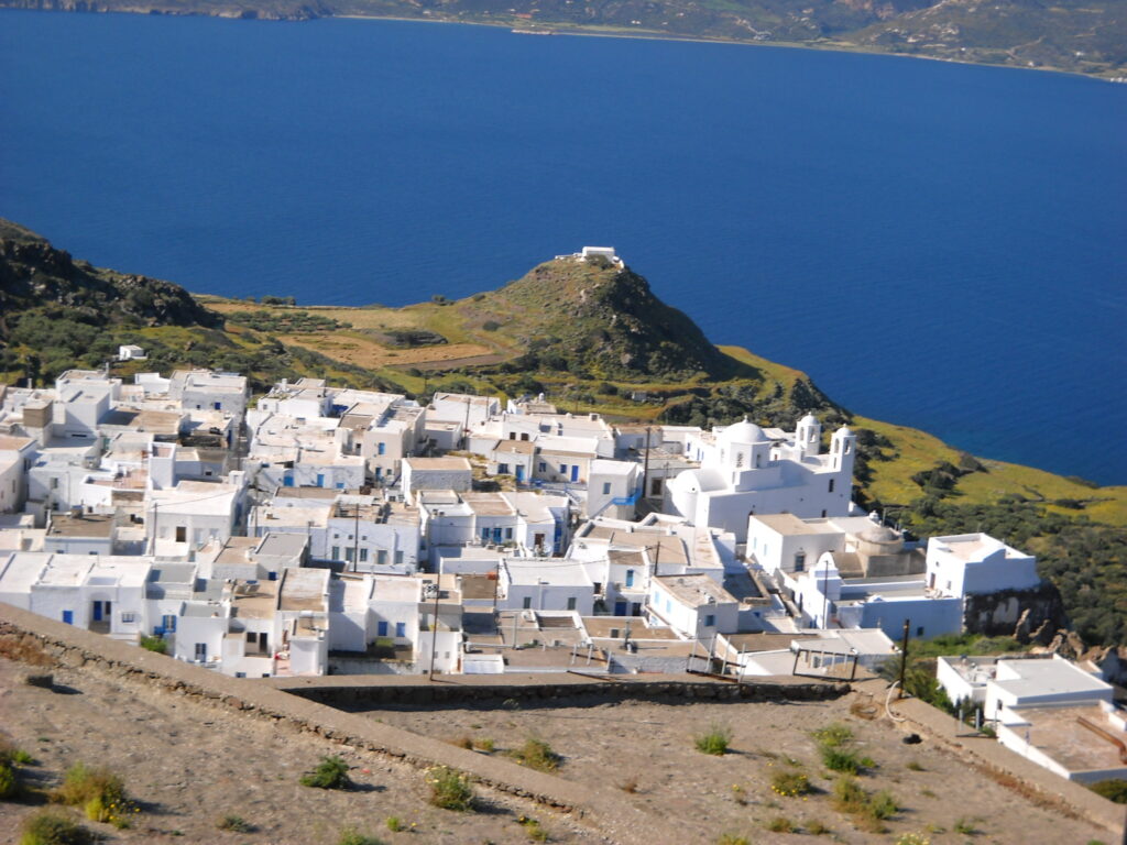 Φτάνοντας στη Μήλο