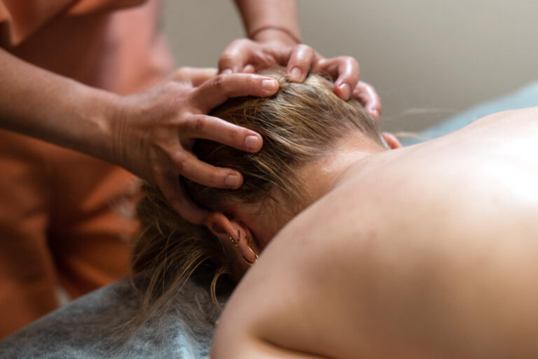 scalp massage for hair growth
